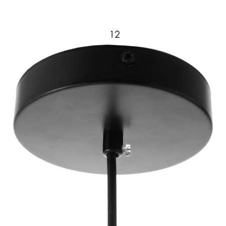 Lamp Bayerlux "Rhythmo" E27 40W Black-HANDARY 18X18X33-133 cm-4