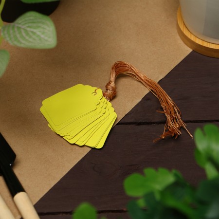 Garden tags for marking, 4.5 × 3 cm, set 20 pcs., Plastic, mix, Greengo-4