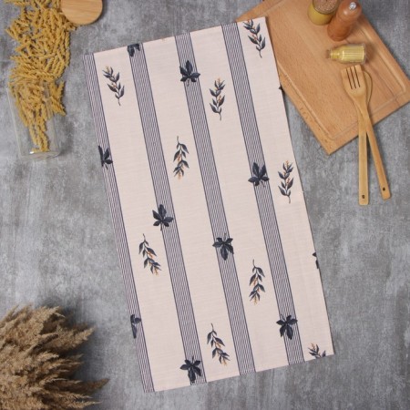 Ethel towel "Leaves" 40x73 cm, 100% HL, reps 220 g/m2