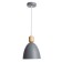 Bayerlux lamp "cap" 1x40W E27 gray 14x14x100 cm.