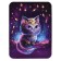 Penal Futlar Metal 235 x 175 x 20 mm, Phoenix "Magic Cat"