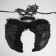Carnival set "angelicly beautiful", wings, mask, bandage