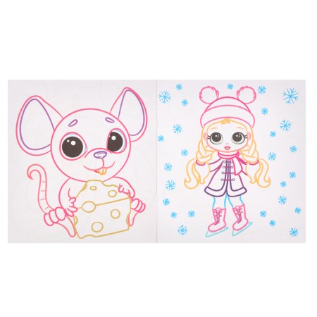 Coloring "from the mouse", with colored contours-3