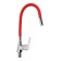 ACCOONA A4890N-5 kitchen mixer, single-leaf, flexible spout, 2 modes, red