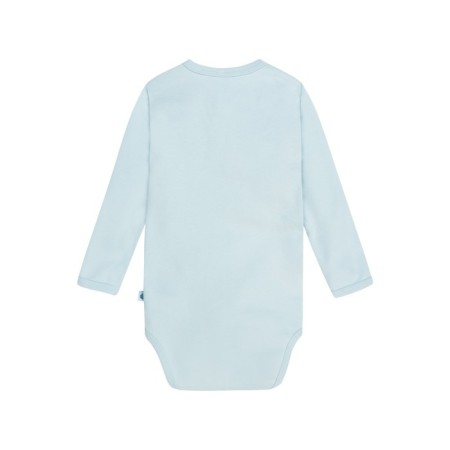 Body baby with a long sleeve "pea", height 68 cm, blue color-2