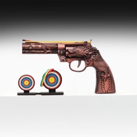 Souvenir weapon "Revolver" Rezinkita, 15cm