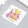 Tattoo on the body color "rag pupae" 8x8 cm
