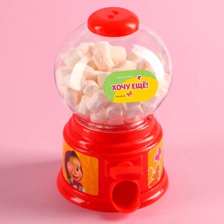 Автомат для конфет "Маша и Медведь"-8