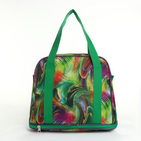 Lightning on lightning, with an increase, external pocket, green color/multi -colored-1