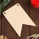 Flags for garlands, 5pcs, 70 x 110mm