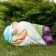 Garden Figure "Dwarf Sonya" Blue, 38x28x21cm