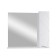 Cabinet-mirror SANSTAR SANSTAR "Cascade 70" White