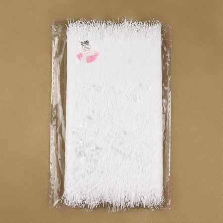 Lace cilia, 155 mm × 3 ± 0.5 m, white color-3