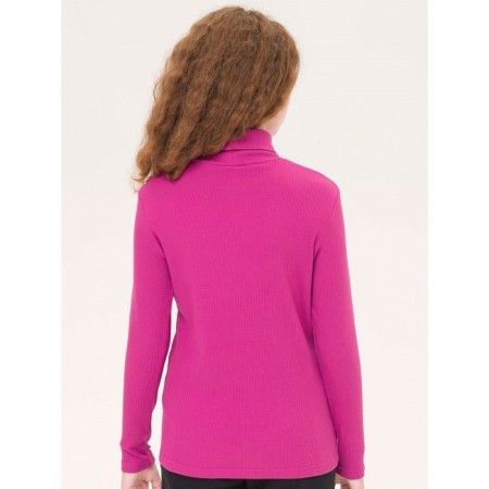 Jumper for girls, height 128 cm, raspberry color-2