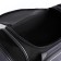 Board Road on a zipper, with an increase, 3 outer pockets, a long belt, black/gray color