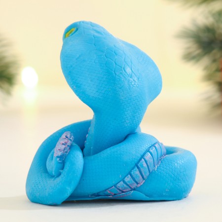 Figure soap "Snake of Kobryusha" blue, 40g-3