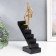 Polystone souvenir "Man on the stairs. Up the career ladder" 29x7x16 cm