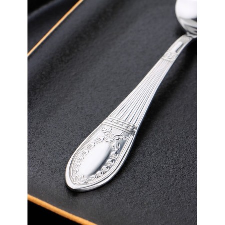 Teaspoon "Berkeley", length 14.4 cm, thickness 2 mm, silver color-2