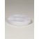 Folding mirror “waves”, d = 7.5 cm, matte white color
