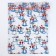 Gift bag "Snow Snowmen", p. 45 × 35 cm, organza