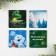 New Year. Magnetic bookmarks “Fairytale New Year!”, On a postcard, 4 pcs