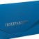 Money envelope "Congratulations!" Soft Tach, embossing, blue color, 9x19 cm