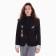 Female jacket, black color, size 42