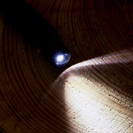 Peak-glass with a flashlight and a knife 16cm-5