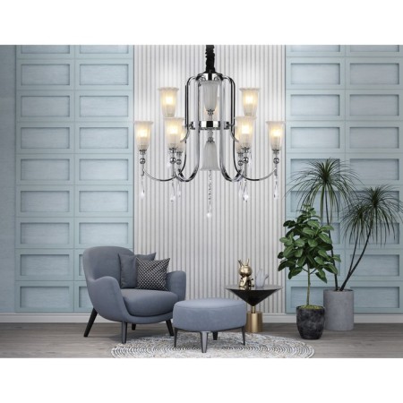 Crystal chandelier with Ambrella Light, Traditional, TR3249, 9HE14, Color Chrome-2