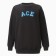 Jumper (sweatshirt) Women's Minaku: Casual Collection Black Color, Rr. 48