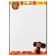 Drawing board with marker Two-way multi-machine "Cheburashka", 24*34cm