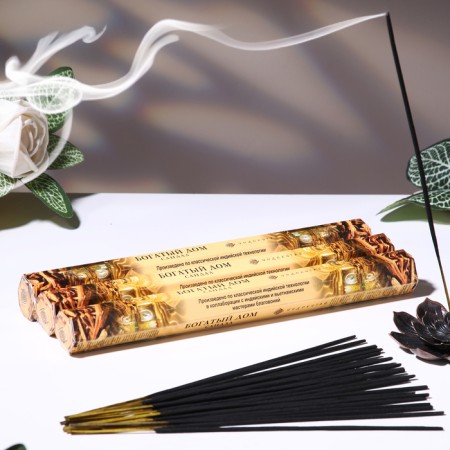 Set of incense "Hexagon Rich House", 3 packages of 20 sticks