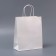 White package without print, round handle, 27 x 21 x 11 cm, 120 g