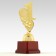 The 1st Place Cup, award figure, gold, plastic stand, 16.8 × 6.2 × 6.4 cm.