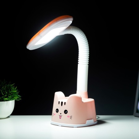 Table lamp "kitten" LED 3W Direct pink 11x26x43 cm Risalux-2