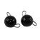 Cargo Cheburashka painted collapsible Yaman 10 pcs., 8 g, black