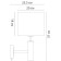 Sconces Arte Lamp Robert A5029AP-1SS, E27, 60 W, 20x25x37 cm, black