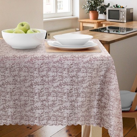 Bravo tablecloth 140x220 cm, burgundy color