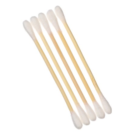 Cotton sticks, package 100 pcs., Tip - classic, cotton/bamboo (stick)-4