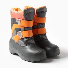 Women's boots (snowbuses) SP-259 Gray/Orange-gray, 37-38