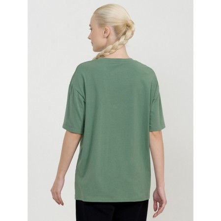 Female T -shirt, size XS, olive color-4