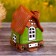 Aroma lace house "Fun", small, 9 cm, handmade, mix