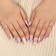 Follow nails "Spots", 12 pcs, with adhesive plates, forms of almonds, multi -colored