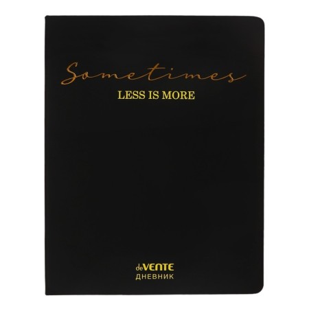 Universal diary for grade 1-11, solid cover, artificial leather, foil embossing, liesse, 80 g/m2