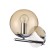 Bra Sierra, 60W E14, color chrome