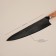 Koty Kitchen Sl Home "Olivia", chef, blade 22.86 cm, brown color