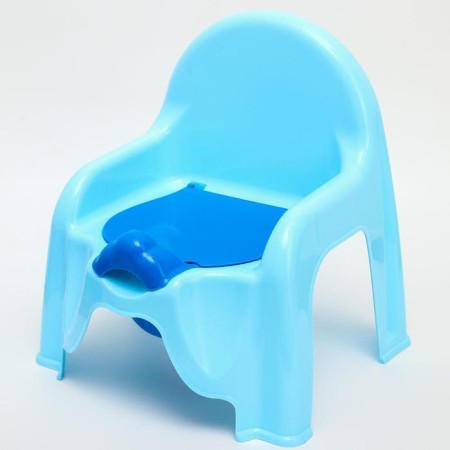 Pit-glass with a lid, the color is blue-4