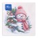 Paper Napkins Pero Prestige "Cute Snowman", 3 layers, 33x33, 20 pcs