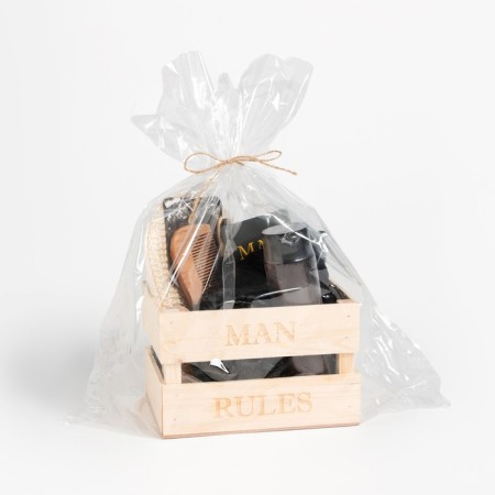 Set of Gift Ethel Man Rules, towel 70x140cm, towel 30x60cm and accessories-6