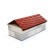 PPK parapet for a fence span, 50 × 28.5 × 2.5 cm, terracott, "flexible tile"